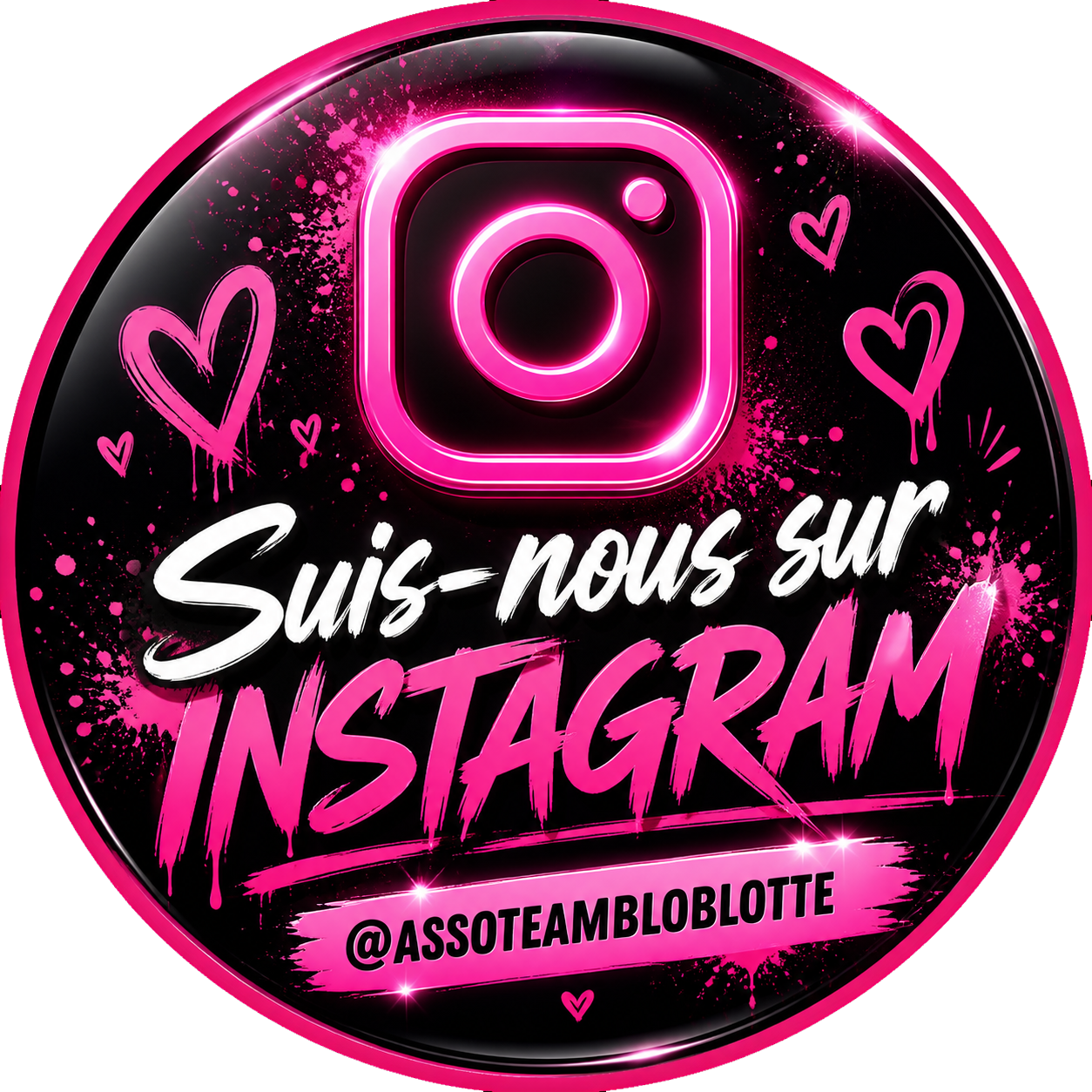 Suivez Team Bloblotte sur Instagram